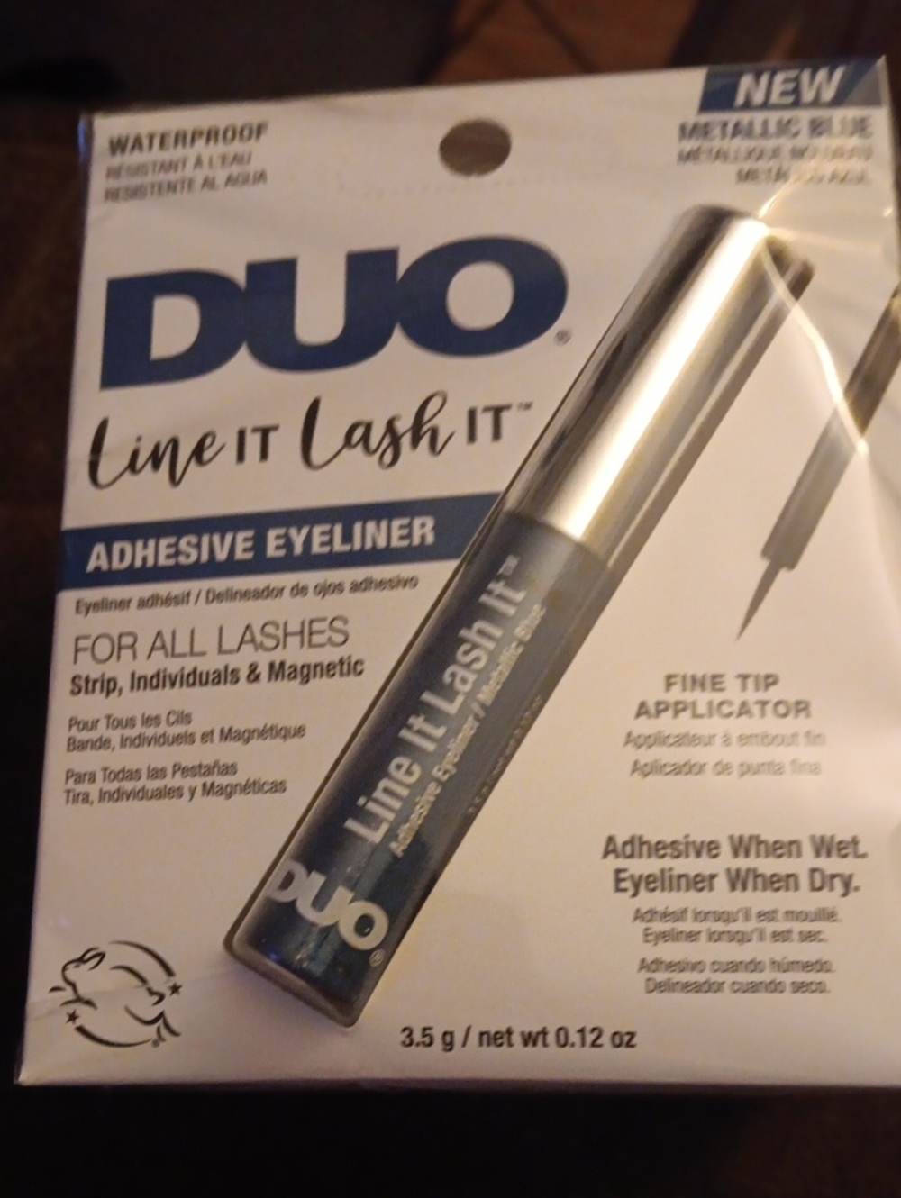 DUO Line It Lash It Adhesive Eyeliner Metallic Blue